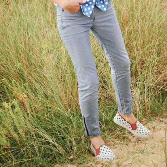 BODEN 14 Blue Ankle Skimmer Jeans Zipper - Picture 11 of 12